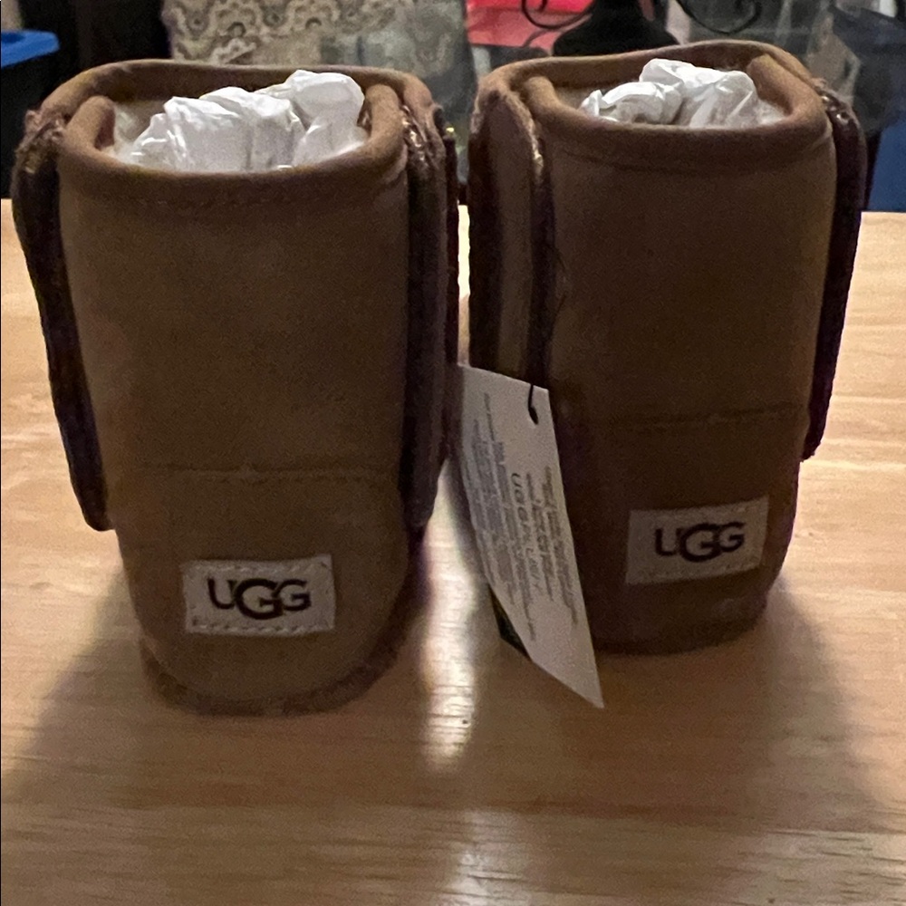 UGG Brown Infant Booties